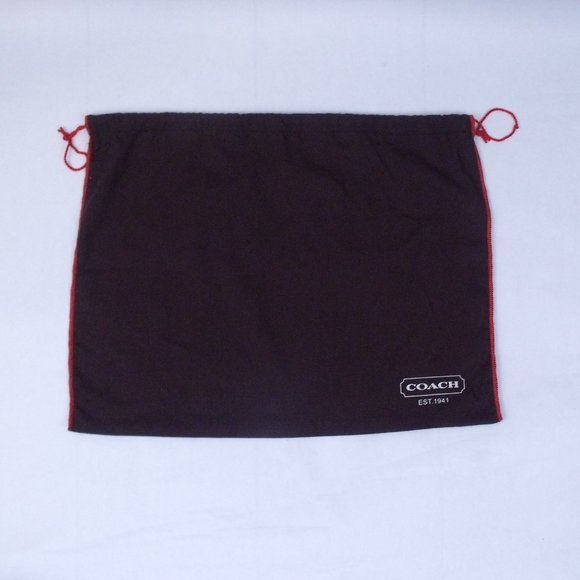 Coach Handbags - Coach Brown Drawstring Dust Cover Bag 14x19